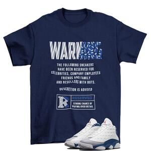 Reserved French Blue Shirt To Match Jordan 13 Retro French Blue 414571-164
